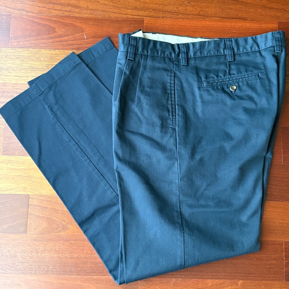 Polo by Ralph Lauren Navy Blue Cotton Classic Chino Pants